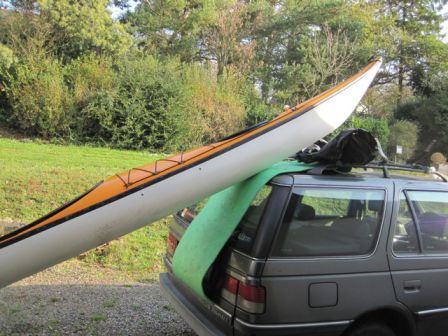 Hisser le kayak sur la galerie 1
