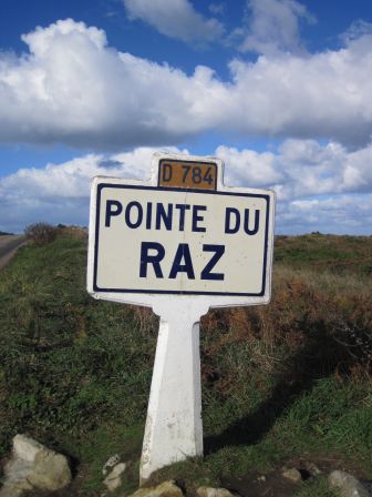 Pointe du Raz  - pancarte