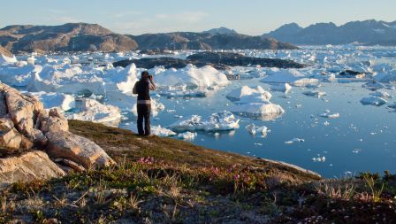 Groenland - Bivouac sur l'ice fjord