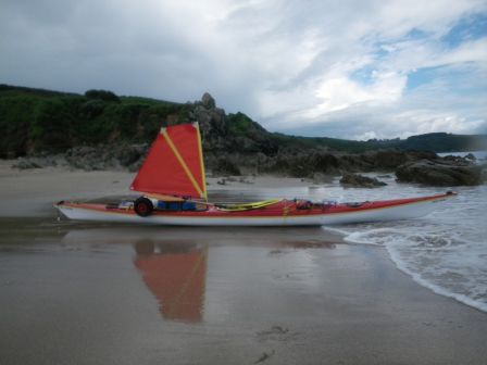 kayak à voile - Alain